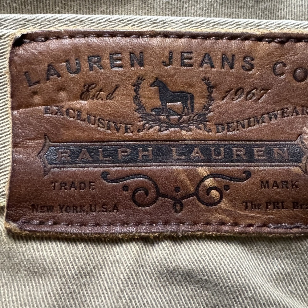 Ralph Lauren Tan Beige Jeans
